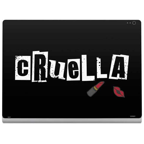 Disney Cruella (2021) Logo and Lipstick Surface Book 2 13.5in Skin